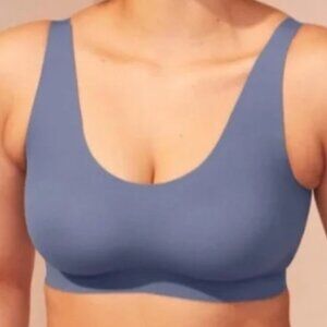 Knix LuxLift Pullover Bra Indigo Blue